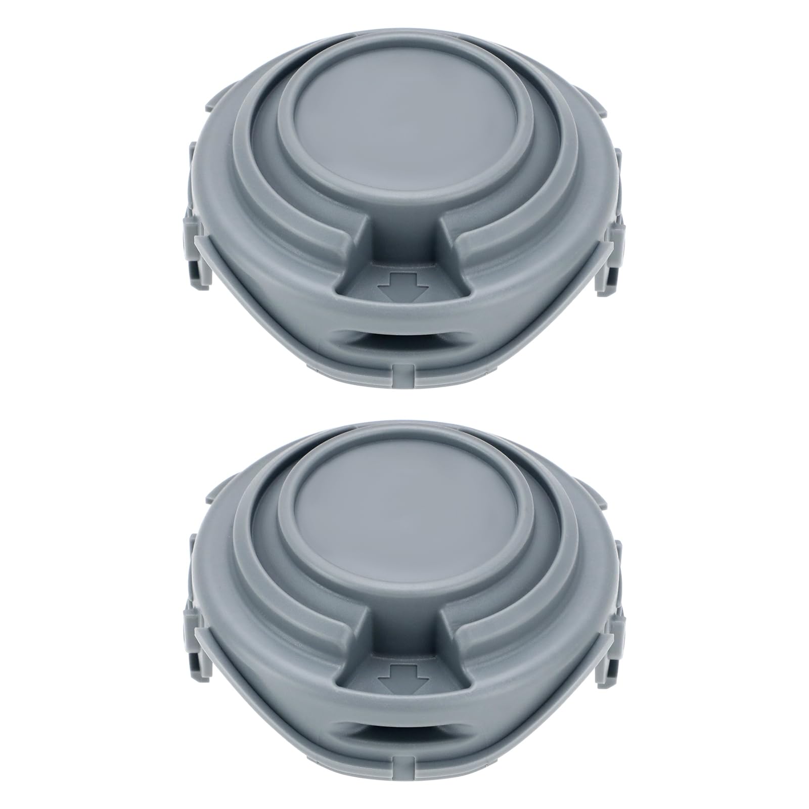 YINETTECH 2pcs String Trimmer Spool Cover Heavy Duty Line Cap Cover Replacement Part 90588530 Compatible with Black & Decker STC5433 STC5433PC