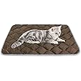ULIGOTA Self Warming Cat Bed Self Heating Cat Mat Thermal Pet Bed Mat Self-Warming Dog Crate Pad
