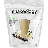 Shakeology Plant Based Protein Powder Blend – Gluten-Free Shake with Vitamins and Minerals – Helps Support Weight Loss, Lean Muscle, Gut Health – Vanilla, 30 Servings