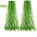 DearHouse 12Pcs Artificial Vines Fake Greenery Garland with Total 60 Stems Hanging for Wedding Garden Party Wall Home Decoration