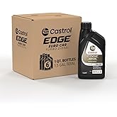 Castrol EDGE Turbo Diesel 0W-20 Advanced Full Synthetic Motor Oil, 1 Quart, Pack of 6