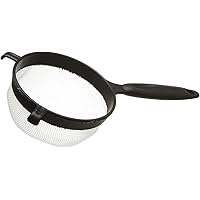 IMUSA USA IMU-71133W Plastic Strainer 6-Inch, Black