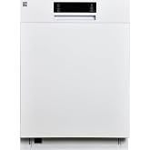 Kenmore 24" Built-In Dishwasher, White | 51 DBA - UltraWash, SmartWash, Sani Rinse, SmartDry and Leak Detection - 14 Place Settings - ENERGY STAR Certified