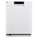 Kenmore 22-14592 24" Built-In Dishwasher - UltraWash, SmartWash, Sanitize Rinse, SmartDry and Leak Detection - 14 Place Settings - 51 DBA - ENERGY STAR Certified - 24" - White