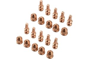 Electrode 256026 and Tip 249929 for Miller Spectrum 875 Auto-Line Cutter, Plasma Cutting Tips 60A, Compatible with for XT60 a
