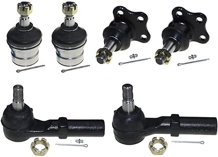 New Ball Joints  Front Lower+Upper Left /& Right For 4WD Dodge Dakota Durango