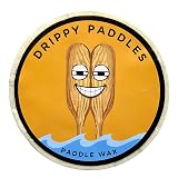 Drippy Paddles Paddle Wax – Hydrophobic Wax for Kayaks, Canoes, SUPs & Paddleboards – Improves Grip, Reduces Drips, & Prevents Slips – Made with Beeswax & Resin