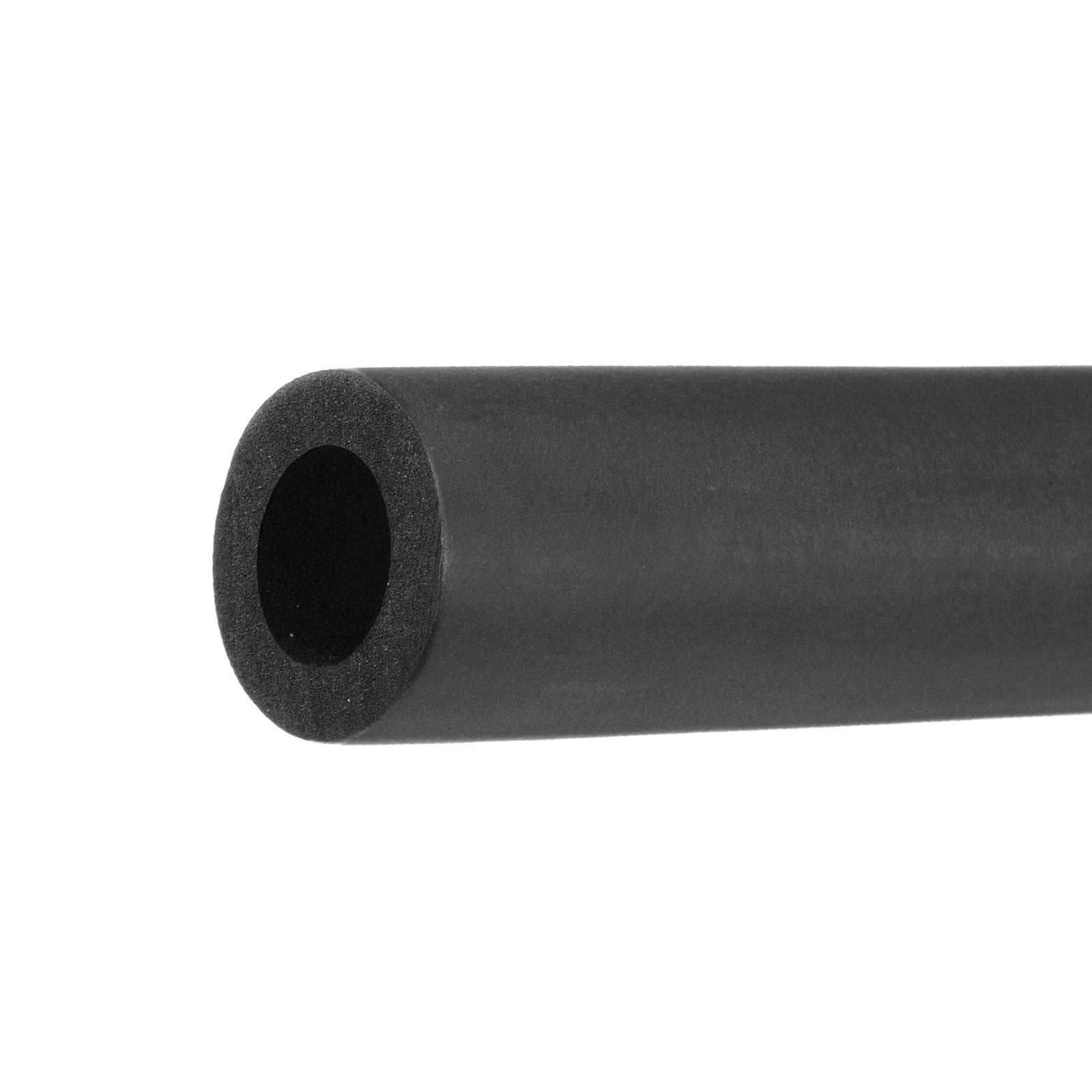 Rebower Pipe Insulation Tubing Heat Preservation Foam Tubing Handle Grips, [for Plumbing Insulation Wrap] - 18mm ID/3.3ft/Black