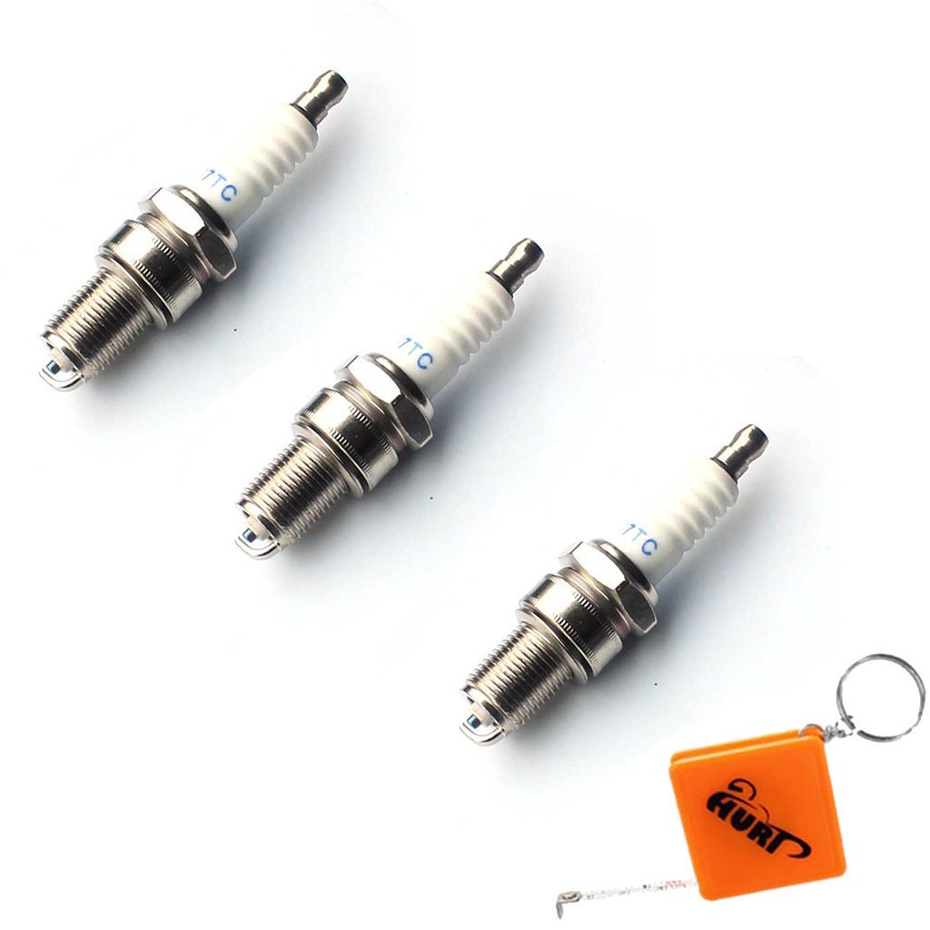 HURI 3× Spark Plug F7TC For Honda GX120 GX160 GX200 GX240 GX270 GX340