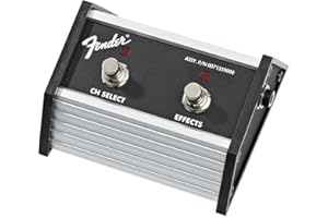 Fender 007-1359-000 2-Button Footswitch: Channel Select/Effects On/Off
