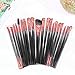 20 Pieces Makeup Brush Set Rose Gold Professional Eye Shadow Eyeliner Blending Tool by Grimm Hair