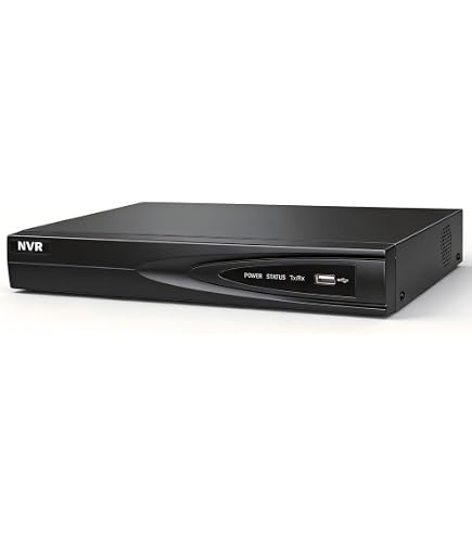 Amazon.com : DS-7604NI-Q1/4P 4K 8MP 4CH PoE NVR 1 SATA H.265 4K