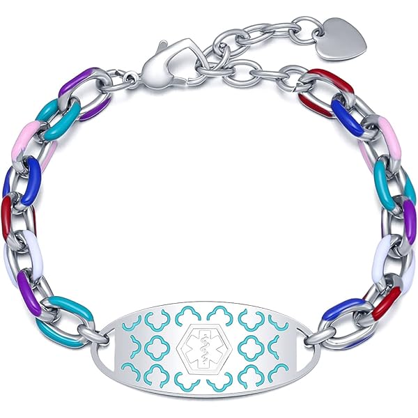 Stainless Steel Dnr Bracelet Amazon VNOX DNR Medical Bracelet For