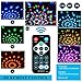 DJ Lights Disco Ball Stage Party Light Sound Activated 7 Modes Strobe Lights for Parties Dance Wedding Par karaoke Club with Remote Control
