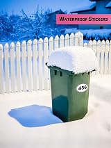 Stickers Limited Personalised Wheelie Bin Stickers Pack 4 150x100 mm view 8