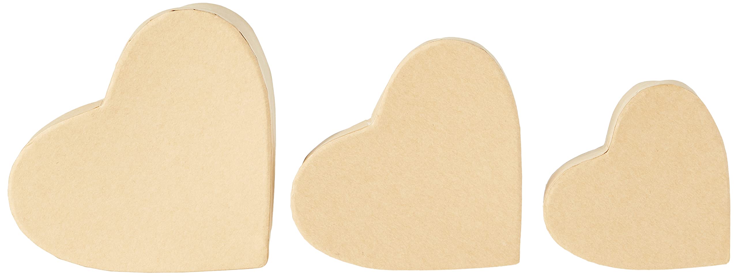 docrafts Nesting Boxes - Heart (Small, Medium & Large)