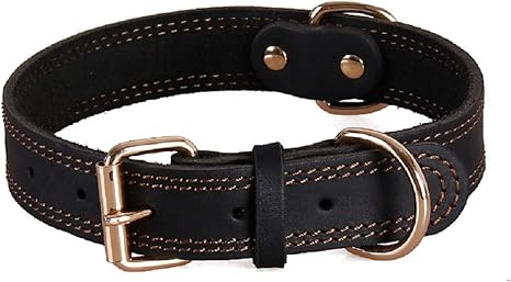 Gosumo Grand Collier Pour Chien Noir Pour Les Grandes Races