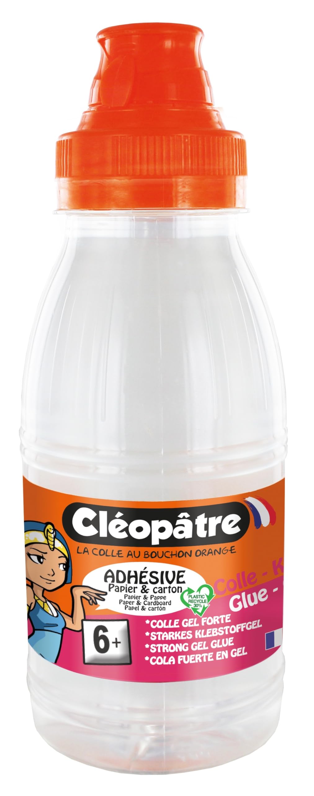 Cleopatre Cola Transparente Unisex Kids’, Transparent (Transparent), 4x10x4 Centimeters (W x H x L)