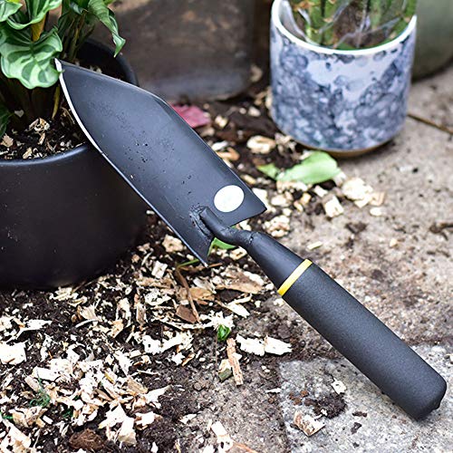 Pannow Garden Shovel Trowel & Hand Shovel with Non-Slip Handle, Mini Indoor Garden Tools for Transplanting, Weeding, Moving and Smoothing Digging & Planting