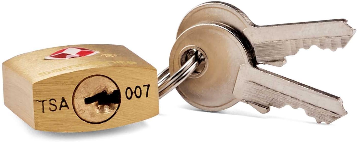  | Samsonite Travel Sentry 2-pack Key Locks, Brass | Luggage Locks