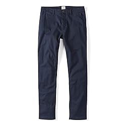 Huckberry 365 Chino Pant, Hb Slim, Dark Navy, 33 x 32