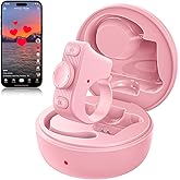 MILOUZ Remote Scrolling Ring for Tiktok,Page Turner for Kindle App,Bluetooth Camera Shutter Remote for iPhone, Android,iOS,iPad,Tablet-Pink
