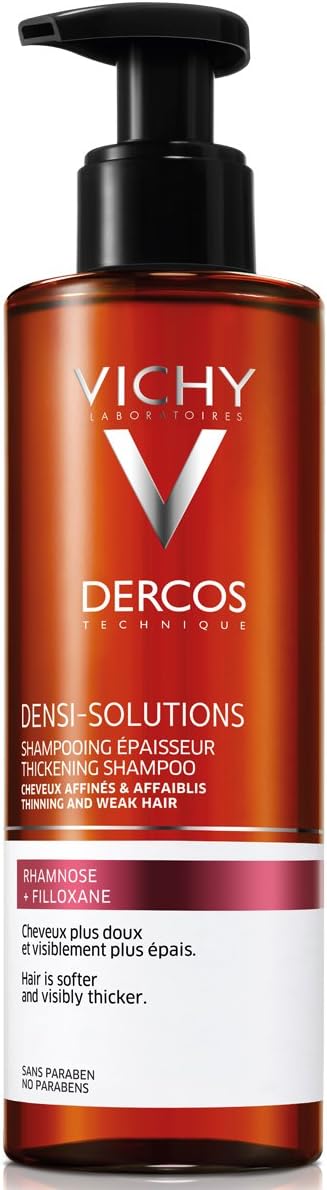Vichy Dercos Densi-Solutions Thickening Shampoo 250ml, White, 250 ml (Pack of 1)