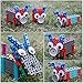 PACKGOUT Building Animals Toys, Building Blocks 12 Styles for Kid Prizes STEM Robot Kit Building Gift Electric Toys Pig Family