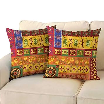 Amazon Com Godves Square Throw Pillow Covers Primitive South