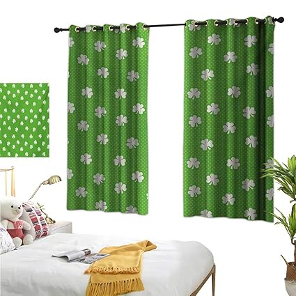 Amazon Com Double Curtain Rod Irish Old Fashioned Polka Dots