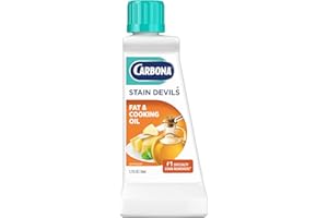 Carbona Stain Devils® #5 | Fat & Cooking Oil | Professional Strength Laundry Stain Remover | Multi-Fabric Cleaner | Safe Formula | 1.7 Fl Oz, 1 Pack