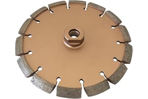 EDIAMONDTOOLS 7" Crack Chaser Blade for Cured Concrete, Asphalt Repair or Joint Widen, 0.375" Width, 5/8"-11 Threaded Arbor