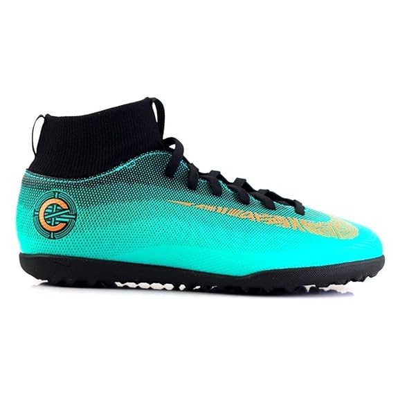 Nike Junior Superfly 6 Club Cr7 Tf Football Boots Aj3088 Soccer Cleats