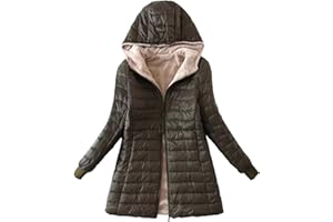 JEGULV Puffer Jacket Womens 2024 Winter Warm Lightweight Down Coats Lightweight Slim Fit Zip Up Jacket Short Duck Down Coats