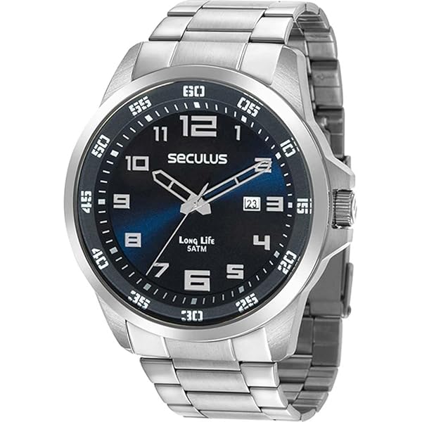 Relógio Seculus Masculino Esqueleto Automático 20552GPSVDA1