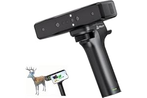 NINE Creality Otter Lite 3D Scanner for 3D Printing, Handheld 3D Printer Scanner 0.05mm Precision, Full-Color Scanning | WiFi 6 | Portable for Metal/Black Objects | Windows/macOS/Android/iOS