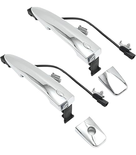 Exterior Door Handle Chrome, with Sensor and Smart Keyless Entry