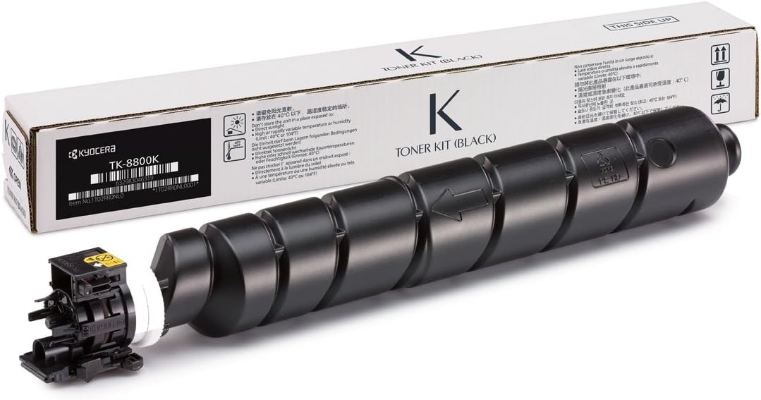 Kyocera TK-8800K Laser Toner Black Original Premium Printer Cartridge 1T02P30NL0 for Ecosys P8060cdn