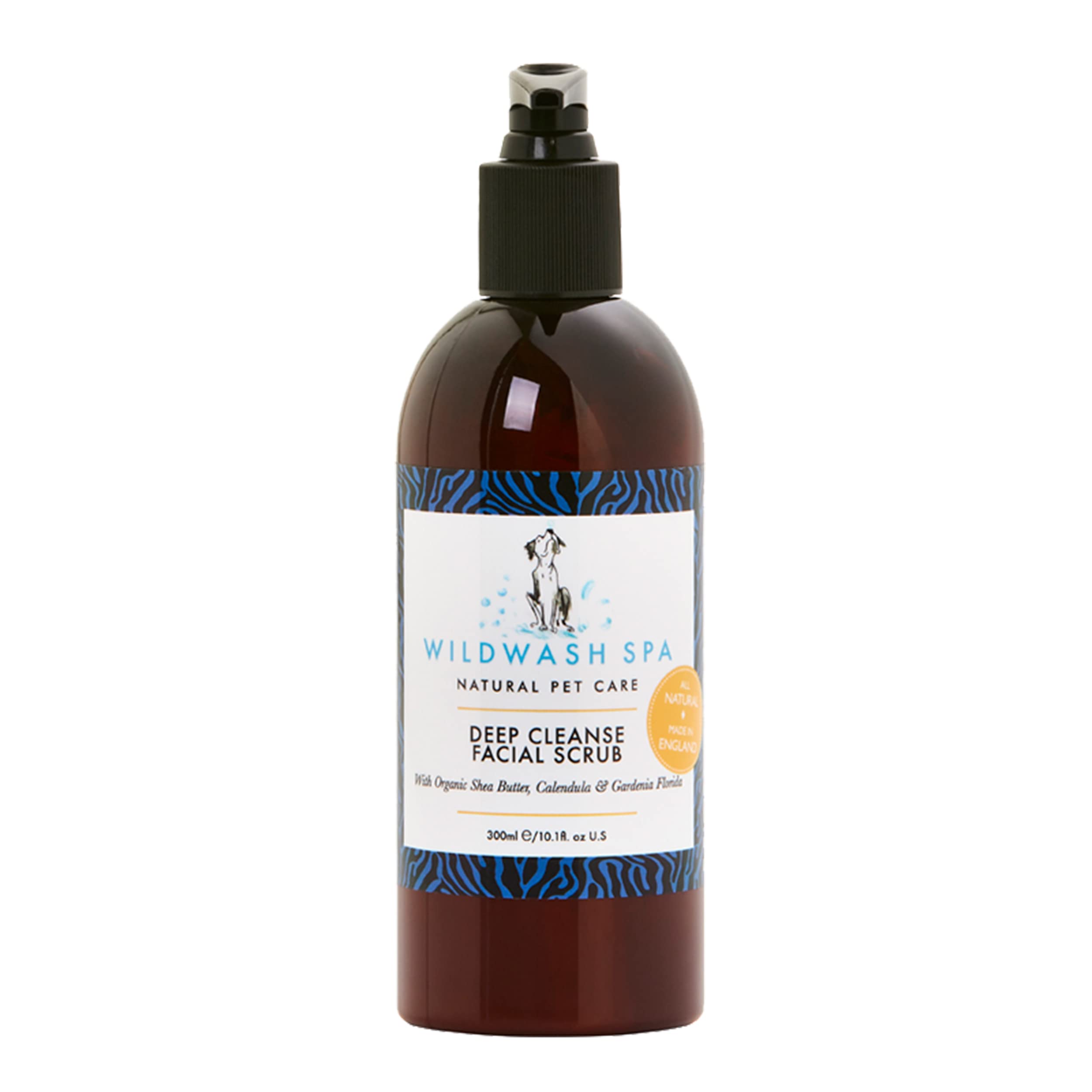 WildWash Spa Deep Cleanse Facial Scrub 300ml - Deep Cleaning & Healthy Skin Safe & Effective Made with Natural Ingredients Promotes Radiant Coat