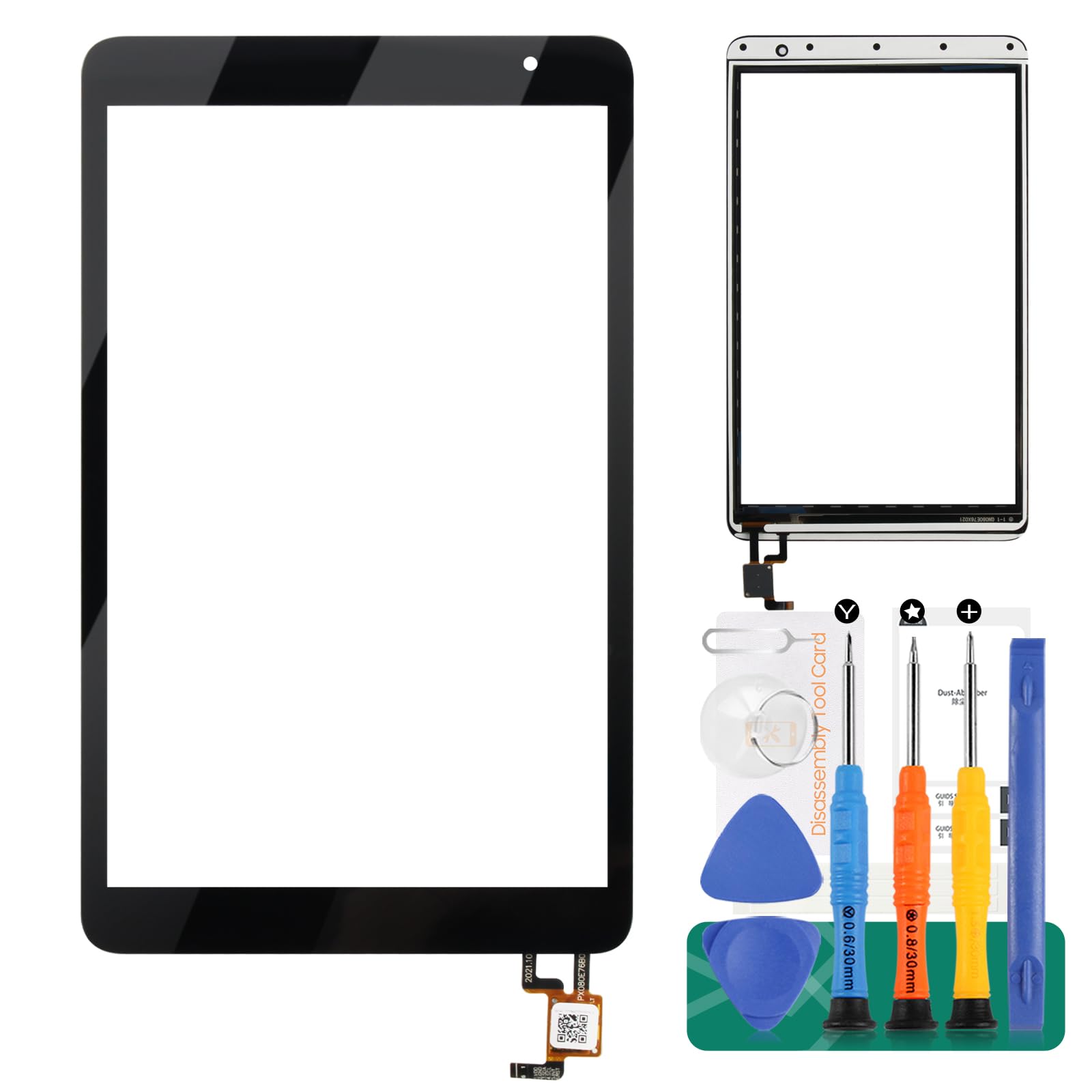 Photo 1 of for Sky Devices Elite OctaMax Touch Screen Panel Digitizer Glass Replacement 8 inch(Not Fit for Elite OctaX/OctaPlus,Not Includeing LCD Display)