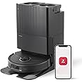 roborock Qrevo Pro Robot Vacuum and Mop with FlexiArm Design Edge Mopping, Dynamic Hot Water Mop Washing and Drying, Intelligent Dirt Detection, 7,000 Pa Suction, Ideal for Carpets