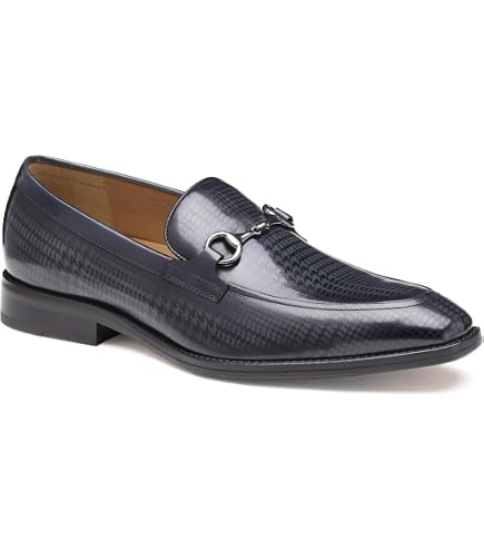 Johnston & Murphy ELLSWORTH BLACK ITALIAN CALFSKIN Loafer 24-6925 Men’s 12 M Amazon.com: Johnston & Murphy Ellsworth Bit Loafer Slip-On  main image 3