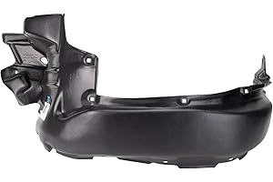 TRQ Front Left Inner Fender Liner Compatible with 2016-2021 Toyota Tacoma