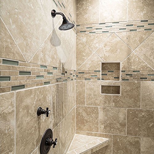 Ultra-Luxury Oil Rubbed Bronze ShowerHead,BOPai High Pressure Venetian Shower head,Wall Mount Copper Adjustable Ball with Removable Flow Restrictor - Thumbnail 5