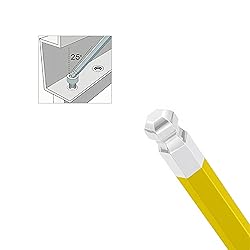 Skweawert 4mm Ball End Allen Hex Key Wrench, Inner