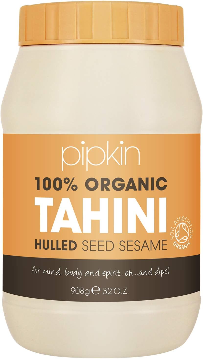 Tahini 100 Biologique Pipkin 908g Graines De Sesame Ethiopien Grillees Et Pressees Entierement Naturel Kascher Vegetarien Sans Ogm Amazon Fr Epicerie