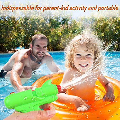 DomeStar Mini Water Gun, 12PCS Water Blaster Squirt Gun Water Soaker Water Fight Toys for Swimming Pool Beach Sand