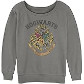Harry Potter Women's Half-Blood Prince Vintage Junior's Raglan Pullover with Coverstitch