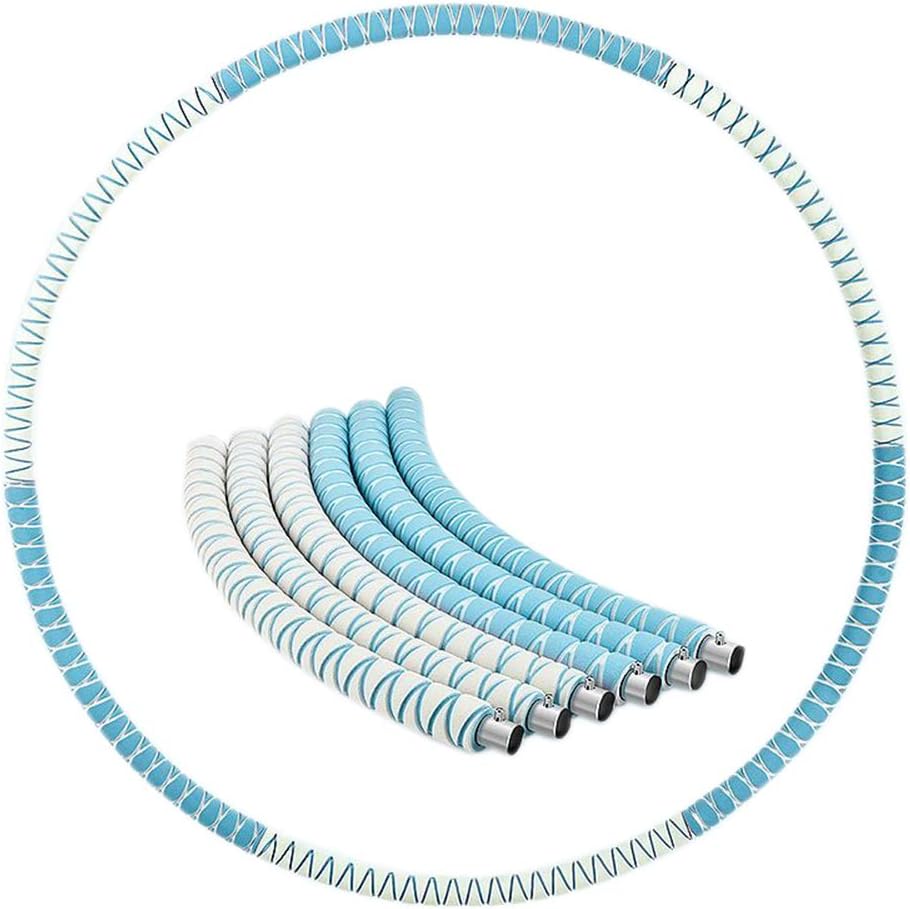 YOYT Health Care Hula Hoop for Adult Fast Weight Loss Thin Waist Detachable Weighted Stainless Steel Durable Fitness Massage Hoola Hoop