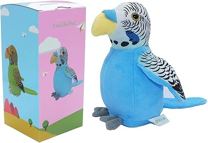 talking parakeet toy